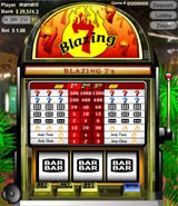 Play Blazing 7's Slots now!
