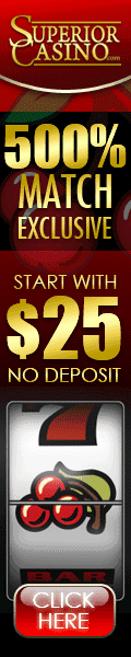 Play now at Superior Casino!