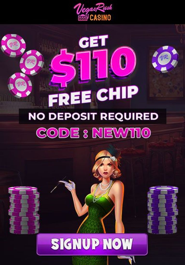 VegasRush Casino No Deposit Bonus Codes